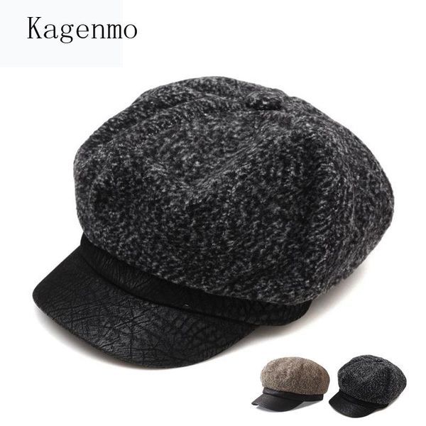 kagenmo women winter outdoor visor short brim thick fur all-match dark color casual beret keep warm windproof, Blue;gray
kagenmo women winter outdoor visor short brim thick fur all-match dark color casual beret keep warm windproof, Blue;gray