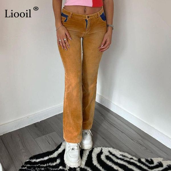 liooil sexy лоскутная вельвет jean брюки женщины 2020 straight leg высокой талией с карманами дамы кожа да кости хаки проблемные джинсы, Blue
liooil sexy лоскутная вельвет jean брюки женщины 2020 straight leg высокой талией с карманами дамы кожа да кости хаки проблемные джинсы, Blue