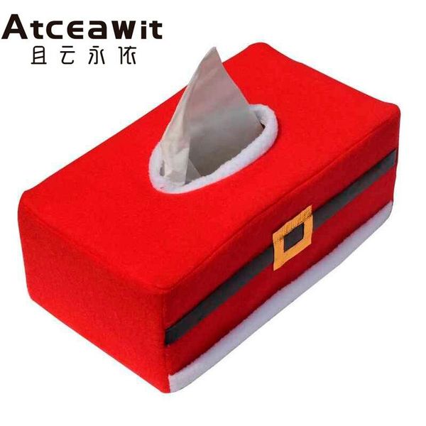 christmas decorations belt/clover pattern merry tissue box cover home decoration creative napkin holder 2 styles for choice
christmas decorations belt/clover pattern merry tissue box cover home decoration creative napkin holder 2 styles for choice