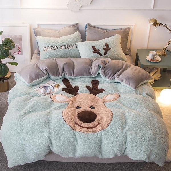bedding sets elk lamb velvet set christmas size twin bed sheet pillowcase
bedding sets elk lamb velvet set christmas size twin bed sheet pillowcase
