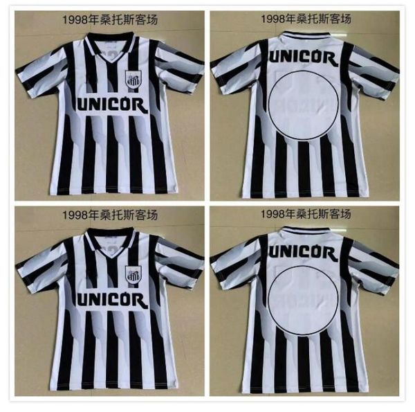 santos fc 98 retro soccer jerseys 98 santos home pato sanchez soteldo classic vintage football shirt thailand camiseta de fútbol, Black;yellow
santos fc 98 retro soccer jerseys 98 santos home pato sanchez soteldo classic vintage football shirt thailand camiseta de fútbol, Black;yellow