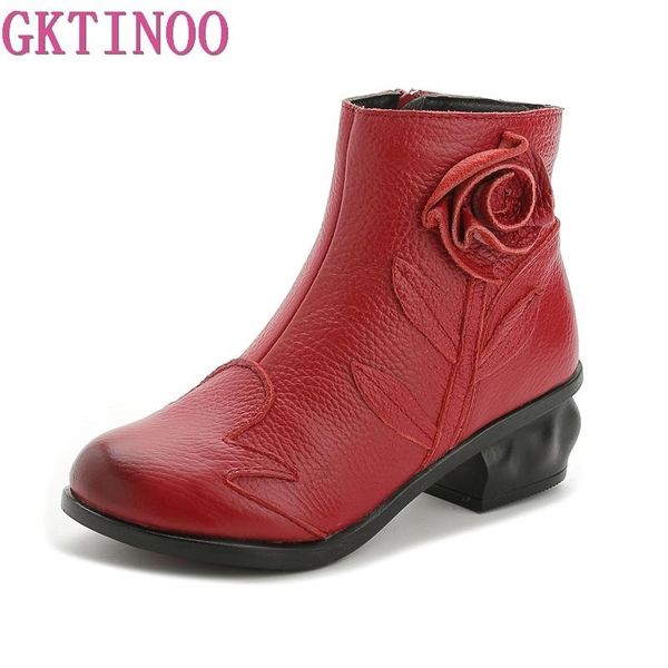 boots gktinoo autumn winter shoe genuine leather ankle shoes vintage casual retro handmade women lady, Black
boots gktinoo autumn winter shoe genuine leather ankle shoes vintage casual retro handmade women lady, Black