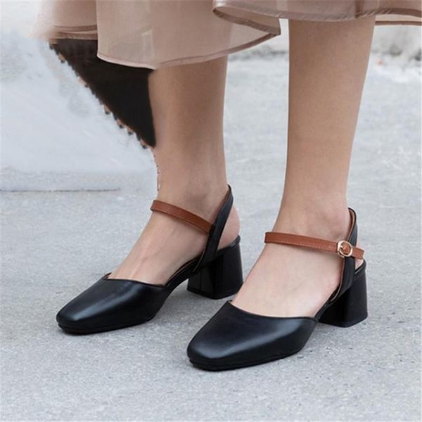 pxelena fashion women sandals 2020 summer new chunky block med heels ankle strap sandal square toe lady daily office shoes beige, Black
pxelena fashion women sandals 2020 summer new chunky block med heels ankle strap sandal square toe lady daily office shoes beige, Black