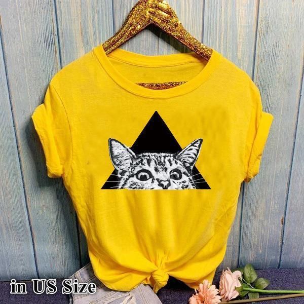 cute cat print t shirt women short sleeve o neck loose tshirt 2021 summer women tee shirt camisetas mujer, White
cute cat print t shirt women short sleeve o neck loose tshirt 2021 summer women tee shirt camisetas mujer, White