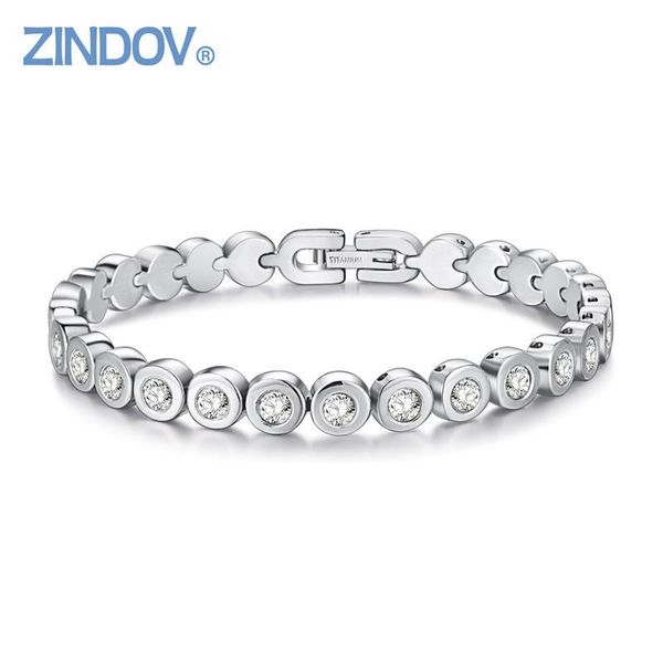 zindov ip rose gold color overlay цирконий теннис браслет из нержавеющей стали женщины дизайнерская высокое качество бренда ювелирных издели, Black
zindov ip rose gold color overlay цирконий теннис браслет из нержавеющей стали женщины дизайнерская высокое качество бренда ювелирных издели, Black