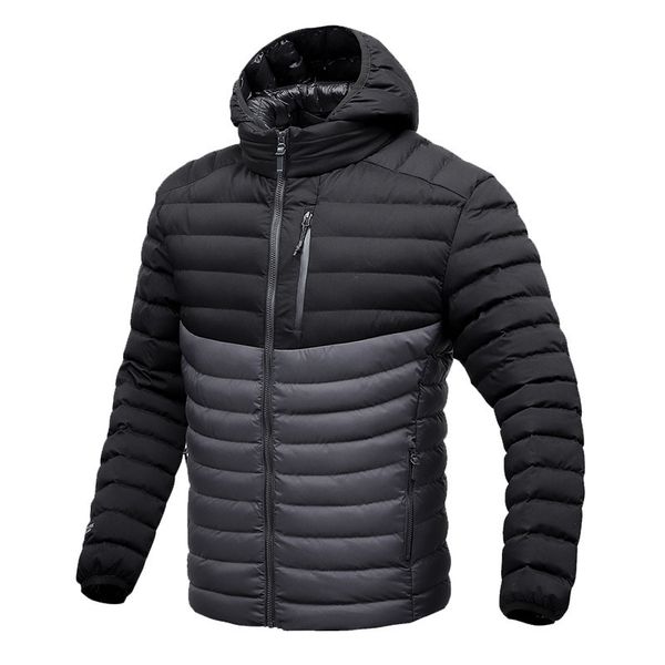 brand winter men's jackets short down cotton hooded overcoat for male cotton-padded stitching jacket clothing kg-39, Black
brand winter men's jackets short down cotton hooded overcoat for male cotton-padded stitching jacket clothing kg-39, Black