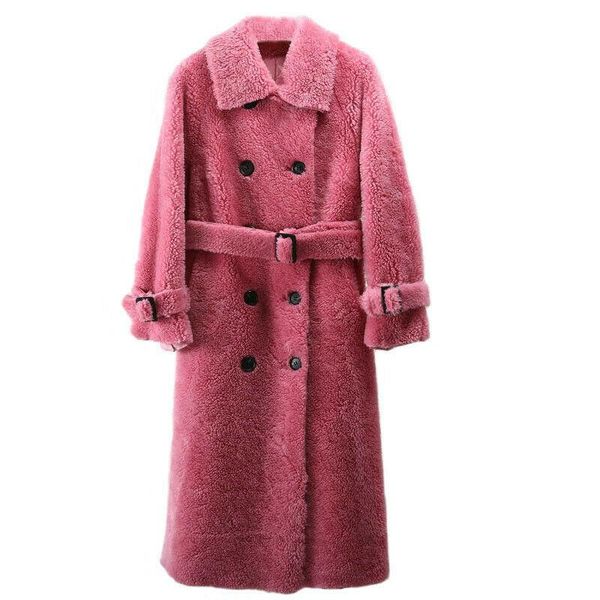 women's wool & blends women woolen cashmere coats autumn winter fashion warm double-faced overcoat vintage minimalist outwear, Black
women's wool & blends women woolen cashmere coats autumn winter fashion warm double-faced overcoat vintage minimalist outwear, Black