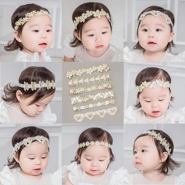 1 pcs baby girl headband headwear hairband infant gift children kids toddler floral newborn flower lace leaf crystal, Slivery;white
1 pcs baby girl headband headwear hairband infant gift children kids toddler floral newborn flower lace leaf crystal, Slivery;white