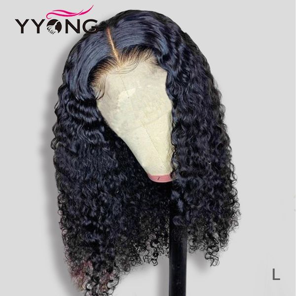 yyong 6x1 ine lace &13x4 lace front human hair wigs brazilian water wave human hair short bob wig with pre plucked hairline, Black;brown
yyong 6x1 ine lace &13x4 lace front human hair wigs brazilian water wave human hair short bob wig with pre plucked hairline, Black;brown