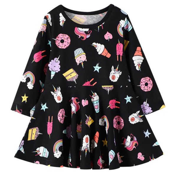 jumping meters long sleeve cartoon print party dresses for autumn spring girls cotton clothing selling stripe girls dress lj200921, Red;yellow
jumping meters long sleeve cartoon print party dresses for autumn spring girls cotton clothing selling stripe girls dress lj200921, Red;yellow