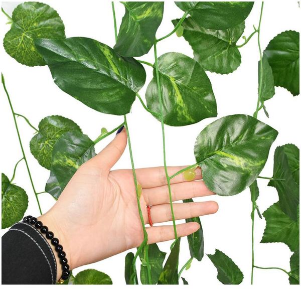 230cm artificial creeper green leaf ivy vine for home garden flower decorations party flower rattan leaf grala bbyjup
230cm artificial creeper green leaf ivy vine for home garden flower decorations party flower rattan leaf grala bbyjup