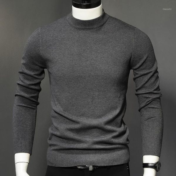 sweater men mock neck knitted pullovers solid color casual oversized jersey clothes autumn winter1, White;black
sweater men mock neck knitted pullovers solid color casual oversized jersey clothes autumn winter1, White;black
