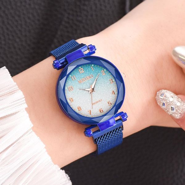 women magnet buckle gradient color starry sky watch luxury ladies stainless steel mesh belt quartz watches relogio feminino hot, Slivery;brown
women magnet buckle gradient color starry sky watch luxury ladies stainless steel mesh belt quartz watches relogio feminino hot, Slivery;brown
