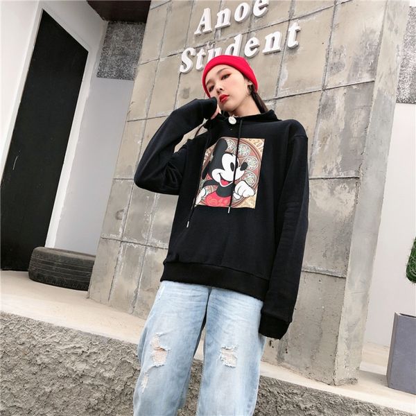 zwu4l dongdaemun autumn new cartoon korean style women's terry women's loose large size korean plus sweatersweater sweater fat wpc, Black
zwu4l dongdaemun autumn new cartoon korean style women's terry women's loose large size korean plus sweatersweater sweater fat wpc, Black