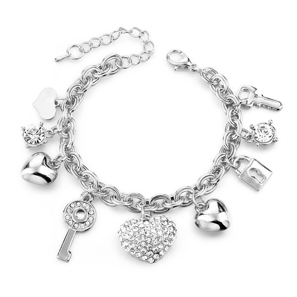 fashion heart beetle charm bracelets bangles for women gold plated bracelet austrian crystal chain pulseras, Golden;silver
fashion heart beetle charm bracelets bangles for women gold plated bracelet austrian crystal chain pulseras, Golden;silver