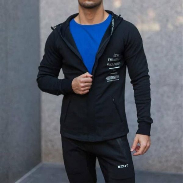 new men's muscle winter fitness autumn sports leisure cotton padded jacket running mountaineering hooded sweater, Gray
new men's muscle winter fitness autumn sports leisure cotton padded jacket running mountaineering hooded sweater, Gray