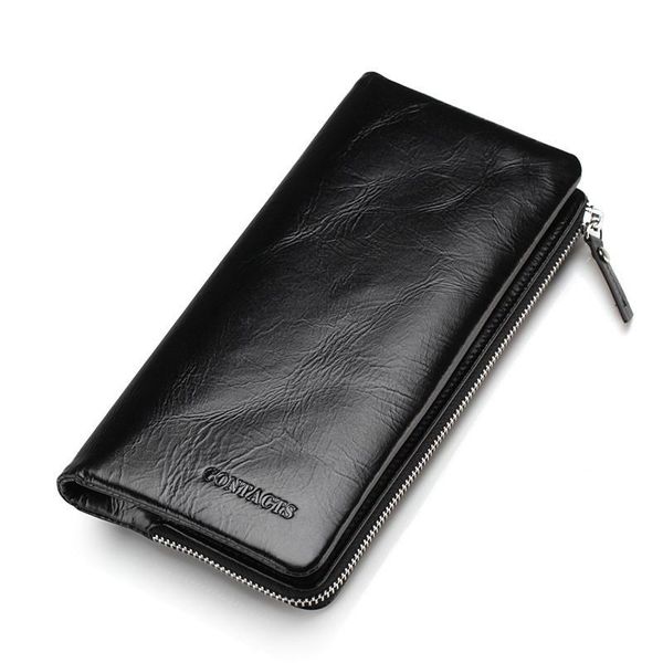 wallets men clutch bags brand genuine leather black fashion zipper long wallet phone holders handbag, Red;black
wallets men clutch bags brand genuine leather black fashion zipper long wallet phone holders handbag, Red;black