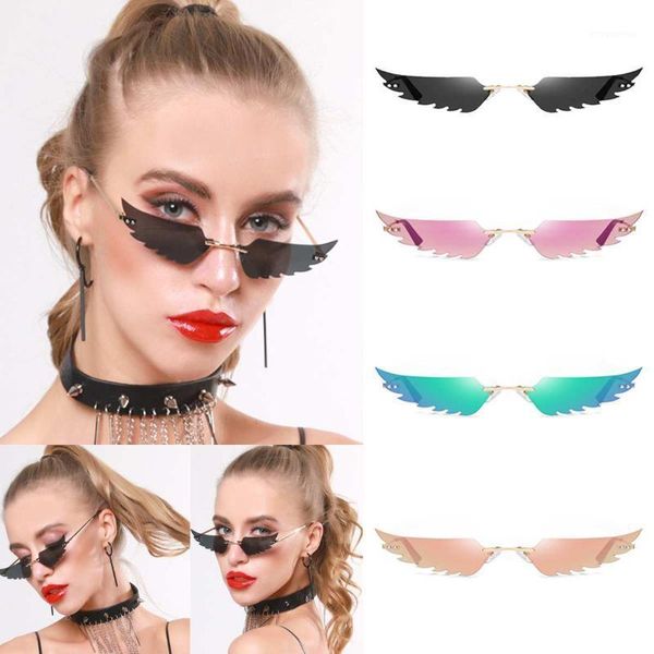 new fashion sunglasses women rimless sun glasses frameless uv protection sunglasses outdoor sport ornament gifts1, White;black
new fashion sunglasses women rimless sun glasses frameless uv protection sunglasses outdoor sport ornament gifts1, White;black