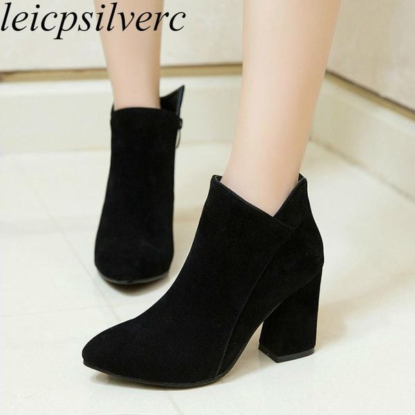 women's boots pointed toe zip flock heel high heels shoes woman female 2020 winter socks boots beige black yellow size 34-43
women's boots pointed toe zip flock heel high heels shoes woman female 2020 winter socks boots beige black yellow size 34-43