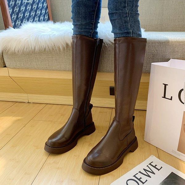 boots knee high platform women shoes chunky knight winter thigh black brown botas altas mujer
boots knee high platform women shoes chunky knight winter thigh black brown botas altas mujer