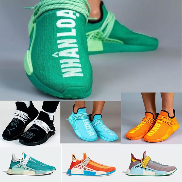 human race running shoes mens trainers pharrell williams black white green pink yellow blue chocolate womens sports sneakers size 36-47
human race running shoes mens trainers pharrell williams black white green pink yellow blue chocolate womens sports sneakers size 36-47