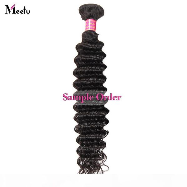 10a unprocessed brazilian peruvian straight body loose deep curly water wave remy human hair extensions one piece as sample, Black
10a unprocessed brazilian peruvian straight body loose deep curly water wave remy human hair extensions one piece as sample, Black