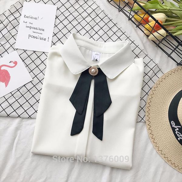лолита шифоновая блузка hight school student uniform питер пэн воротник с bowknot tie верхняя рубашка мори девушка harajuku каузальный tee, White
лолита шифоновая блузка hight school student uniform питер пэн воротник с bowknot tie верхняя рубашка мори девушка harajuku каузальный tee, White