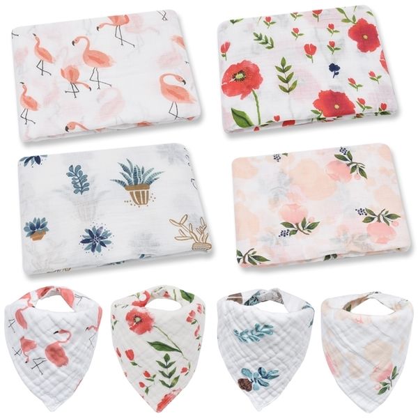 swaddle+bib setbaby swaddle muslin blanket wrap for newborn baby multi-use big diaper blanket infant wrap bedding bath towel y201009
swaddle+bib setbaby swaddle muslin blanket wrap for newborn baby multi-use big diaper blanket infant wrap bedding bath towel y201009