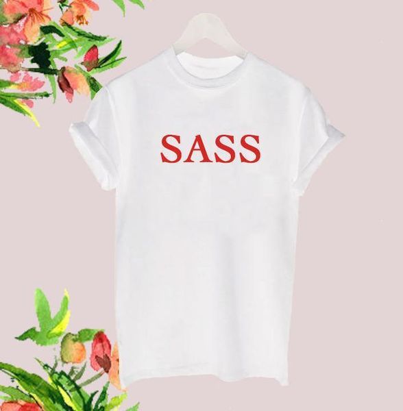 sass red print women tshirt cotton casual funny t shirt for lady yong girl tee hipster drop ship s-319, White
sass red print women tshirt cotton casual funny t shirt for lady yong girl tee hipster drop ship s-319, White