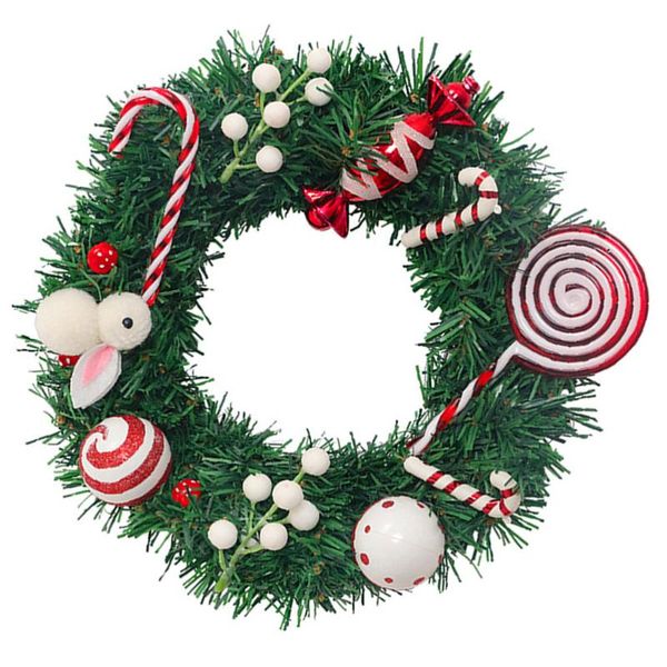 1pc christmas wreath decorative garland cute door hanging wreath ornament
1pc christmas wreath decorative garland cute door hanging wreath ornament