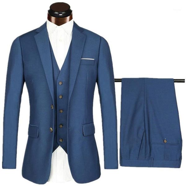 blue wedding suits for men notched collar slim fit jacket +vest+pants+bow tie custom made wedding groom tuxedos suits1, White;black
blue wedding suits for men notched collar slim fit jacket +vest+pants+bow tie custom made wedding groom tuxedos suits1, White;black