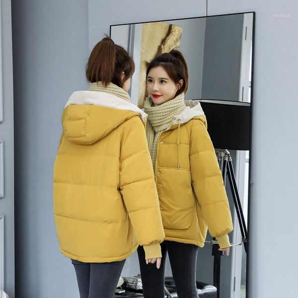 leiouna casual slim loose zipper winter clothes female puffer coat short hooded korean parka feminina autumn warm jacket women1, Black
leiouna casual slim loose zipper winter clothes female puffer coat short hooded korean parka feminina autumn warm jacket women1, Black