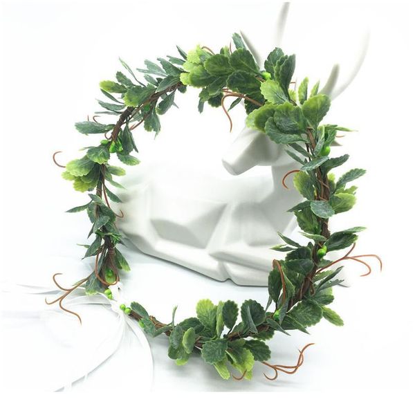 green leaf wreath crowns headband women hair accessories headdress girl floral garlands wedding party floral qylxtc
green leaf wreath crowns headband women hair accessories headdress girl floral garlands wedding party floral qylxtc