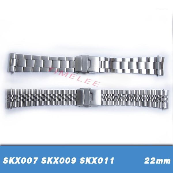22 mm stainless steel watch band bracelets curved end replacement for skx007 skx009 skx0111, Black;brown
22 mm stainless steel watch band bracelets curved end replacement for skx007 skx009 skx0111, Black;brown