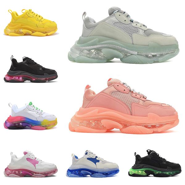 2020 triple s clear sole platform shoes for men women fashion paris sneakers black pink white rainbow mens trainers casual jogging walking
2020 triple s clear sole platform shoes for men women fashion paris sneakers black pink white rainbow mens trainers casual jogging walking