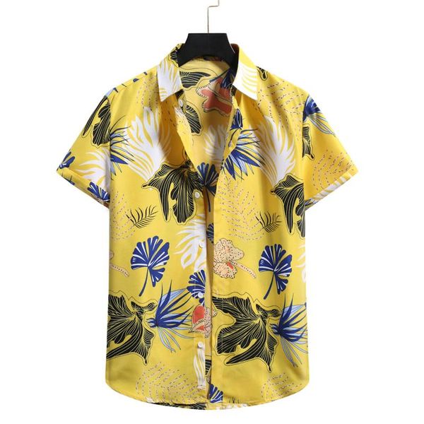 summer hawaiian men printed shirt short sleeve turn-down collar streetwear chic loose mens hawaiian shirts 2021 vacation camisa, White;black
summer hawaiian men printed shirt short sleeve turn-down collar streetwear chic loose mens hawaiian shirts 2021 vacation camisa, White;black