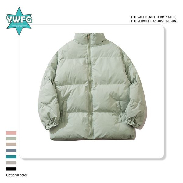 ywfg autumn and winter new brand korean couple bread et ins fashion loose leisure thickened solid color cotton cloth, Black
ywfg autumn and winter new brand korean couple bread et ins fashion loose leisure thickened solid color cotton cloth, Black