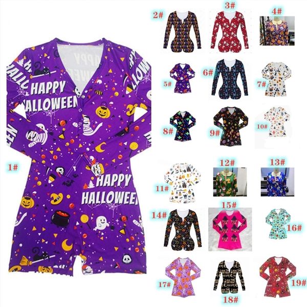 2020 new women jumpsuits new halloween printed casual fashion long sleeve rompers v neck short onesies women bodycon 18 colors j669, Black;white
2020 new women jumpsuits new halloween printed casual fashion long sleeve rompers v neck short onesies women bodycon 18 colors j669, Black;white