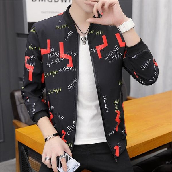 oloey men's 2018 trend casual casual jacket men spring autumn trend handsome coat slim printing clothes 12 colors1, Black;brown
oloey men's 2018 trend casual casual jacket men spring autumn trend handsome coat slim printing clothes 12 colors1, Black;brown