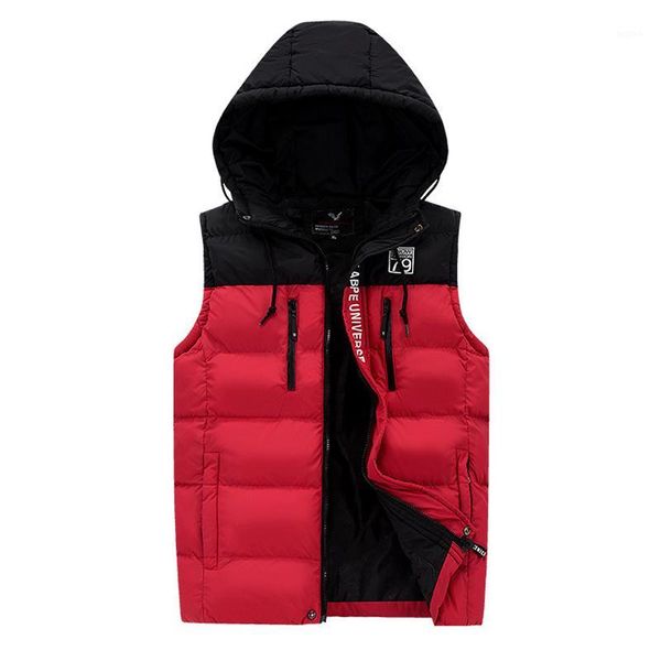 winter jacket men hoodied vest men zipper mens jacket sleeveless casual winter waistcoat streerwear clothing veste homme1, Black;white
winter jacket men hoodied vest men zipper mens jacket sleeveless casual winter waistcoat streerwear clothing veste homme1, Black;white