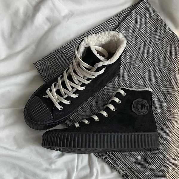 boots high cotton shoes women 2021 winter fashion wild plus velvet sports women's casual warm, Black
boots high cotton shoes women 2021 winter fashion wild plus velvet sports women's casual warm, Black