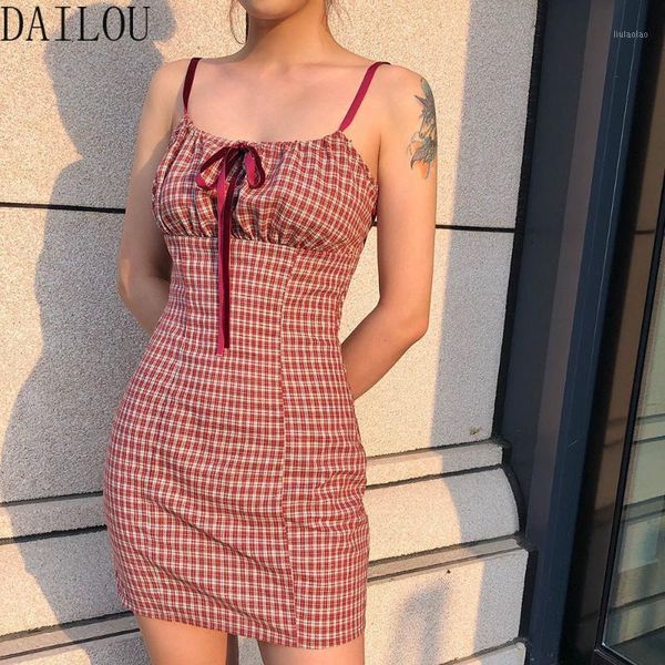 dailou plaid mini dress women spaghetti strap bow summer teenage girl style dress lady casual vacation short 2020 new1, Black;gray
dailou plaid mini dress women spaghetti strap bow summer teenage girl style dress lady casual vacation short 2020 new1, Black;gray