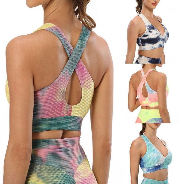 gym clothing jacquard tie dye sports bra yoga crop workout fitness brassiere women seamless push up breathable running underwear1, White;black
gym clothing jacquard tie dye sports bra yoga crop workout fitness brassiere women seamless push up breathable running underwear1, White;black