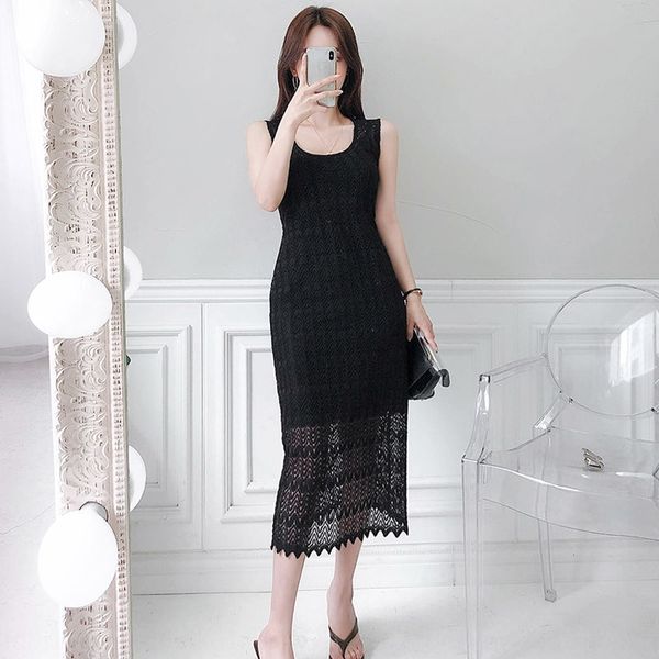 two piece 2020 summer dressnew korean versionslim dress sling temperamentmedium length hollow lace buttock dress with sling l4sg2, Black;gray
two piece 2020 summer dressnew korean versionslim dress sling temperamentmedium length hollow lace buttock dress with sling l4sg2, Black;gray