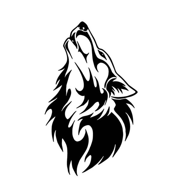 10.1cm*16.4cm roaring wolf decorate car sticker vinyl decal body of car accessories black/silver c4-1113
10.1cm*16.4cm roaring wolf decorate car sticker vinyl decal body of car accessories black/silver c4-1113