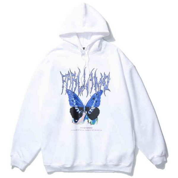 men hip hop hoodie sweatshirt butterfly streetwear harajuku pullover oversized spring autumn cotton loose, Blue;black
men hip hop hoodie sweatshirt butterfly streetwear harajuku pullover oversized spring autumn cotton loose, Blue;black