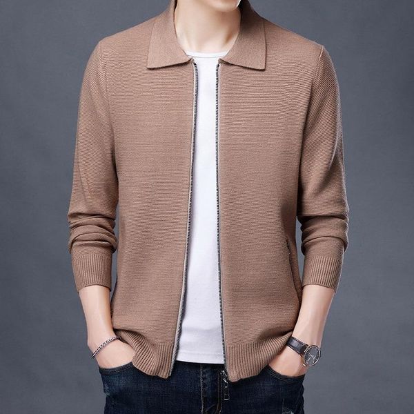 men's sweaters fashion 2021 spring autumn men wool cardigans man turn-down collar winter coat, White;black
men's sweaters fashion 2021 spring autumn men wool cardigans man turn-down collar winter coat, White;black