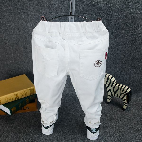 2020 new spring and autumn children's denim streetwear boys 'jeans edition white broken caverns cowboy trousers kids jeans lj20120, Blue
2020 new spring and autumn children's denim streetwear boys 'jeans edition white broken caverns cowboy trousers kids jeans lj20120, Blue