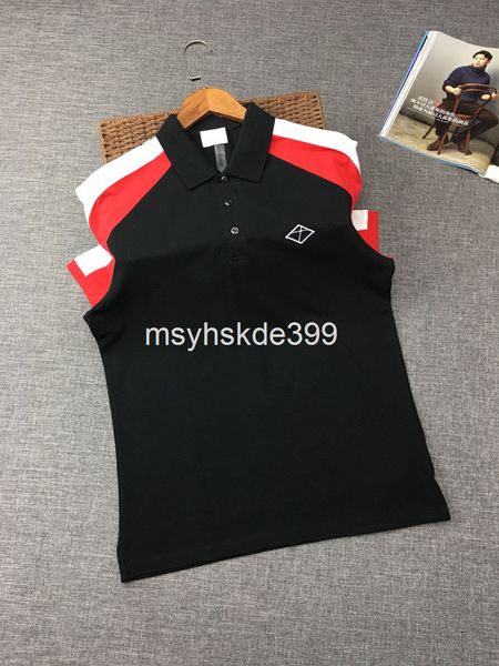 men's t-shirts ss men's lapel short sleeve polo shirt t-shirt quality, White;black 
men's t-shirts ss men's lapel short sleeve polo shirt t-shirt quality, White;black