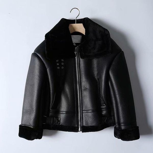 women's jackets in byz135 euro-american wind lady's thickened thermal fur full-in-one clothing leather oat, Black;brown
women's jackets in byz135 euro-american wind lady's thickened thermal fur full-in-one clothing leather oat, Black;brown